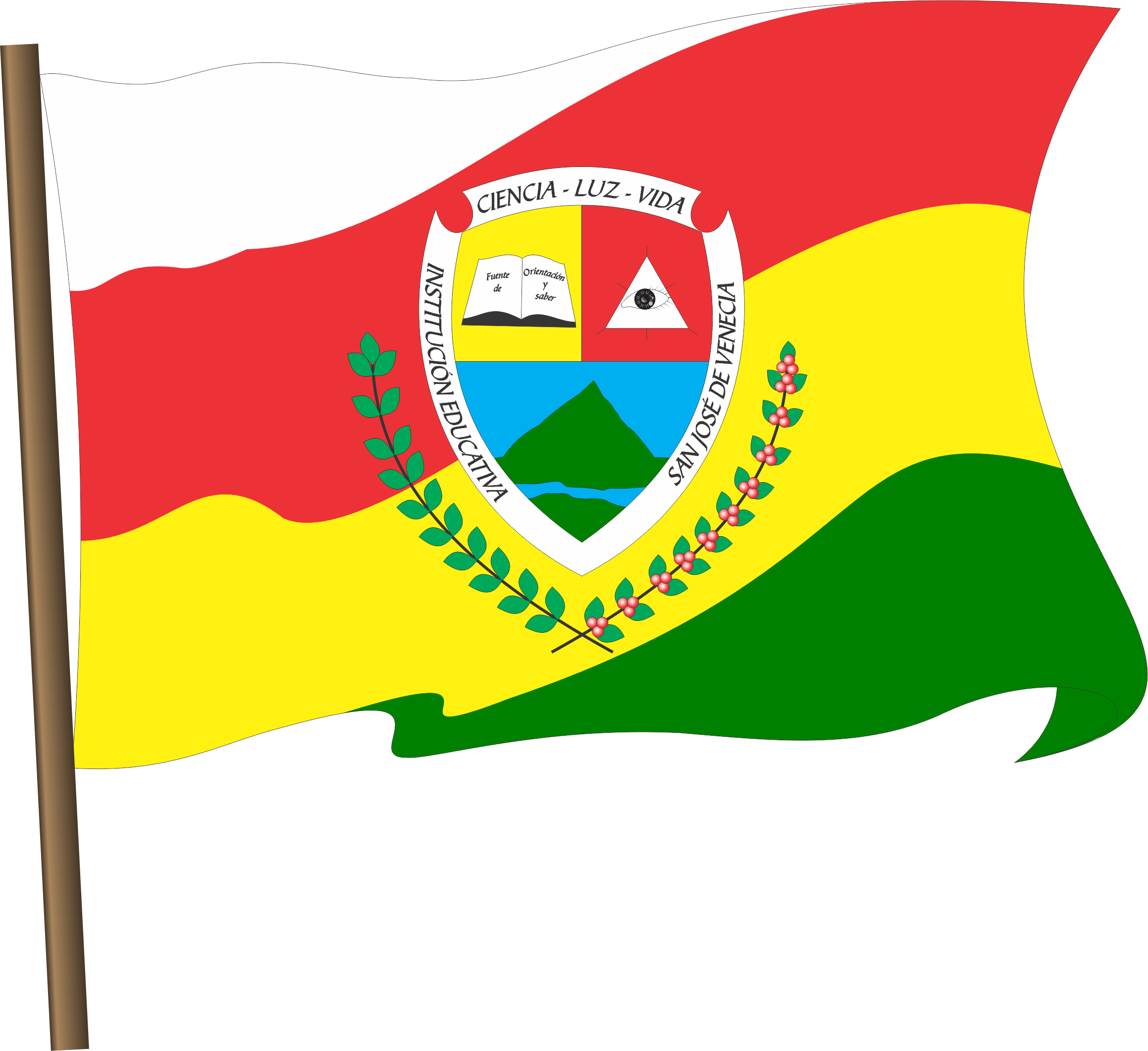 Bandera de la Institución
